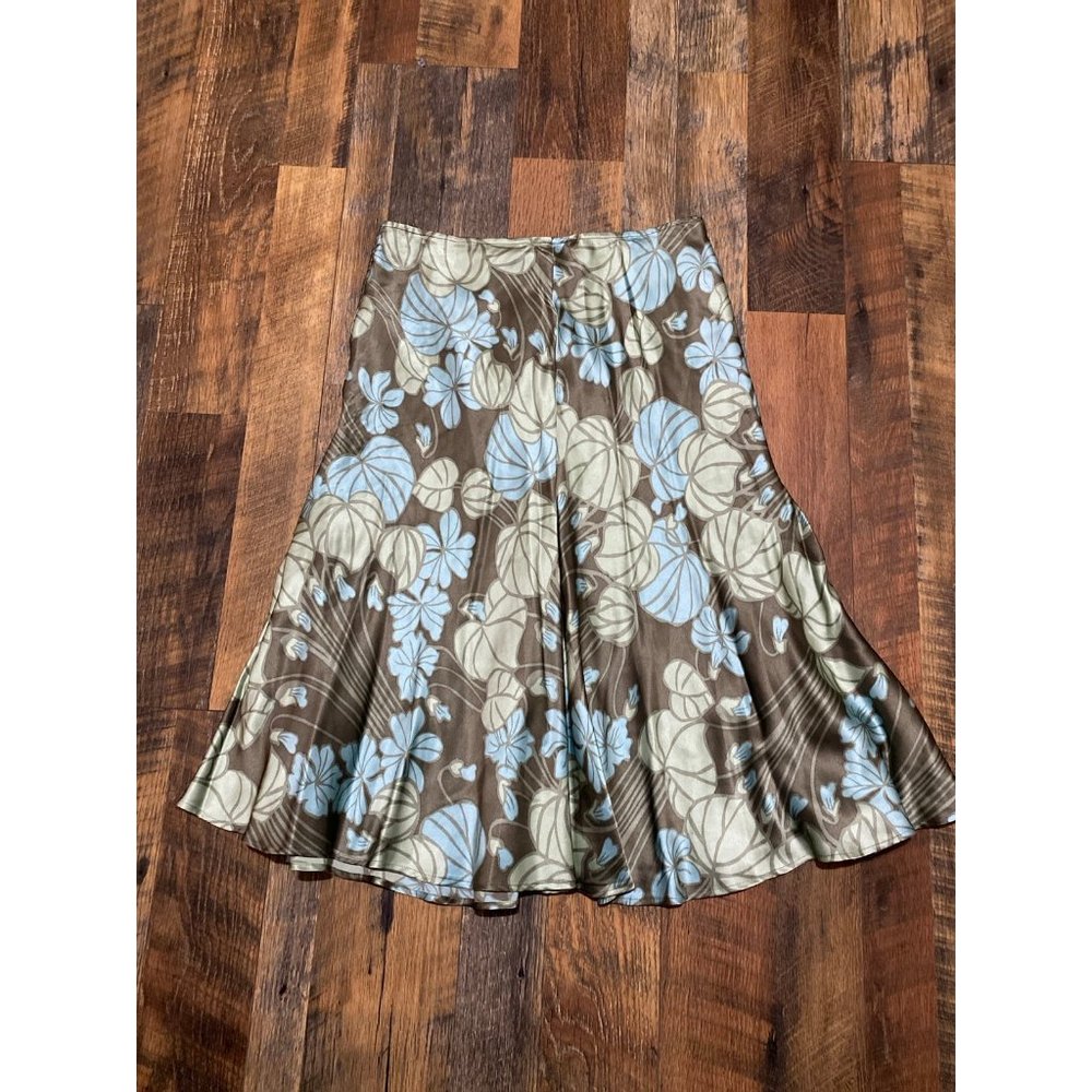 Y2K silk‎ high waisted skirt size medium
